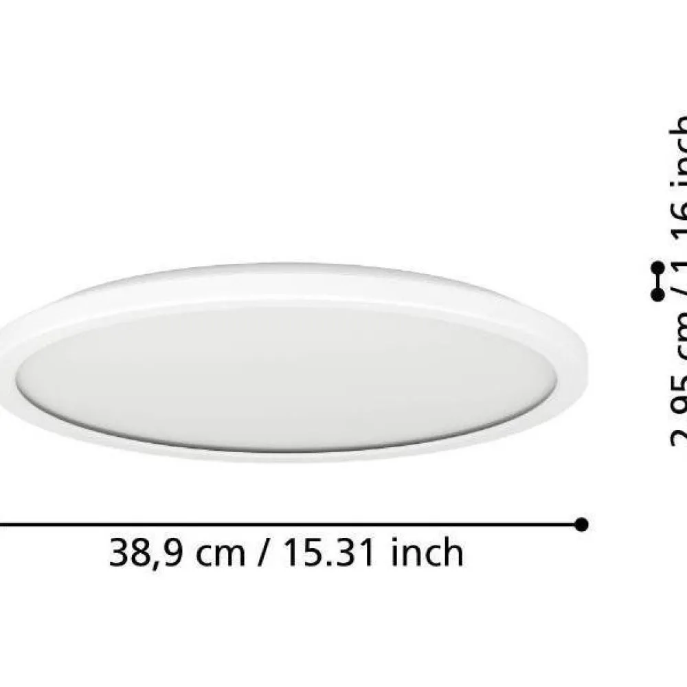 Kattovalaisin Rovito LED CCT IP44 eri kokoja*Eglo New