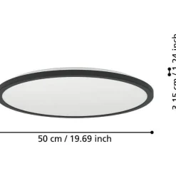 Kattovalaisin Rovito LED CCT IP44 eri kokoja*Eglo New