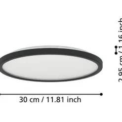 Kattovalaisin Rovito LED CCT IP44 eri kokoja*Eglo New