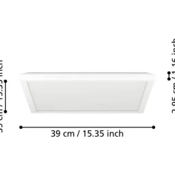 Kattovalaisin Rovito LED 1CCT IP44 eri kokoja*Eglo