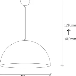 Kattovalaisin Mary musta/kulta eri kokoja*Linento Lighting Clearance