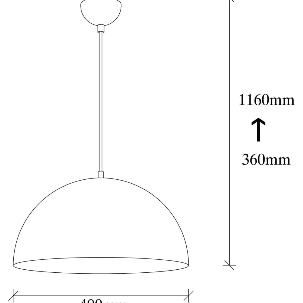 Kattovalaisin Mary musta/kulta eri kokoja*Linento Lighting Clearance