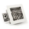 Clearance Kattovalaisin 7092-200 valkoinen matta upotettava Kattovalaisimet|Kattovalaisimet Ulos