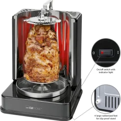 Kebab-grilli Clatronic DVG3686BL*Bomann Best