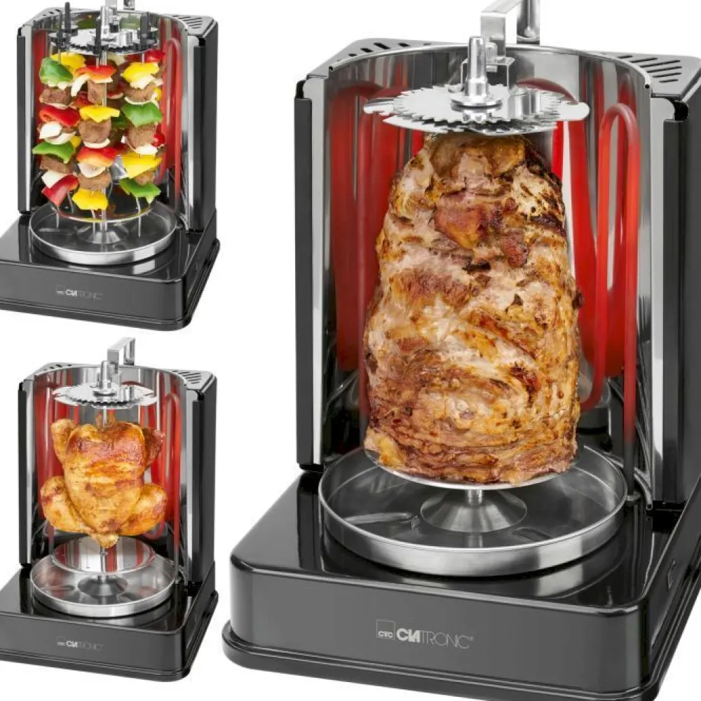 Kebab-grilli Clatronic DVG3686BL*Bomann Best