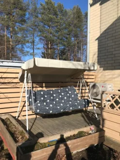 Clearance Keinun katos Riviera/Monica/Teneriffa 3-istuttava eri värejä Pihakeinut