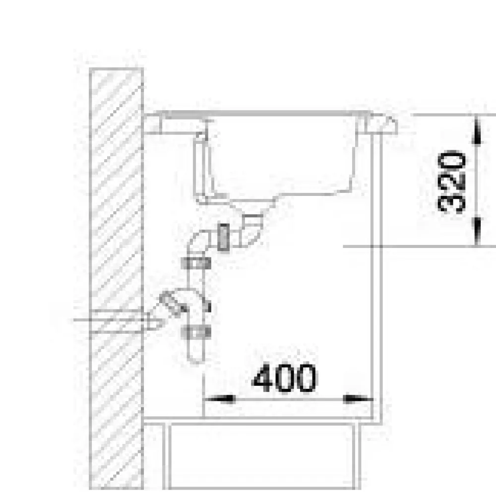 Clearance Keittiöallas Dalago 6, 615x510mm, silgranit, eri värejä Tiskialtaat Ja -Pöydät