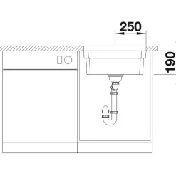 Discount Keittiöallas Etagon 500-U, 540x440mm, rst, altakiinnitettävä Tiskialtaat Ja -Pöydät