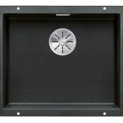 Clearance Keittiöallas Subline 500-U, 530x460mm, silgranit, altakiinnitettävä, eri värejä Tiskialtaat Ja -Pöydät