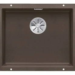 Clearance Keittiöallas Subline 500-U, 530x460mm, silgranit, altakiinnitettävä, eri värejä Tiskialtaat Ja -Pöydät