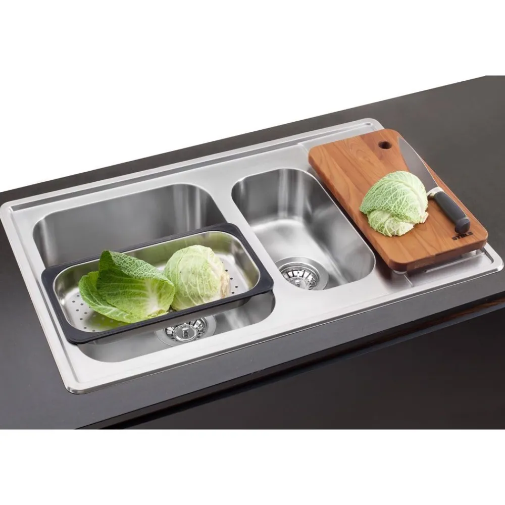 Best Keittiöallas Lyria L40-17S 790x500 mm rst Tiskialtaat Ja -Pöydät
