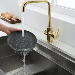 Keittiöhana Atlant pesukoneventtiilillä kulta*Bathlife Clearance