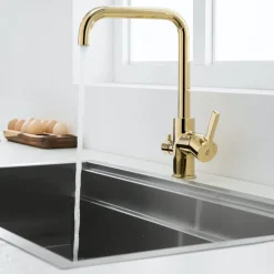 Keittiöhana Atlant pesukoneventtiilillä kulta*Bathlife Clearance