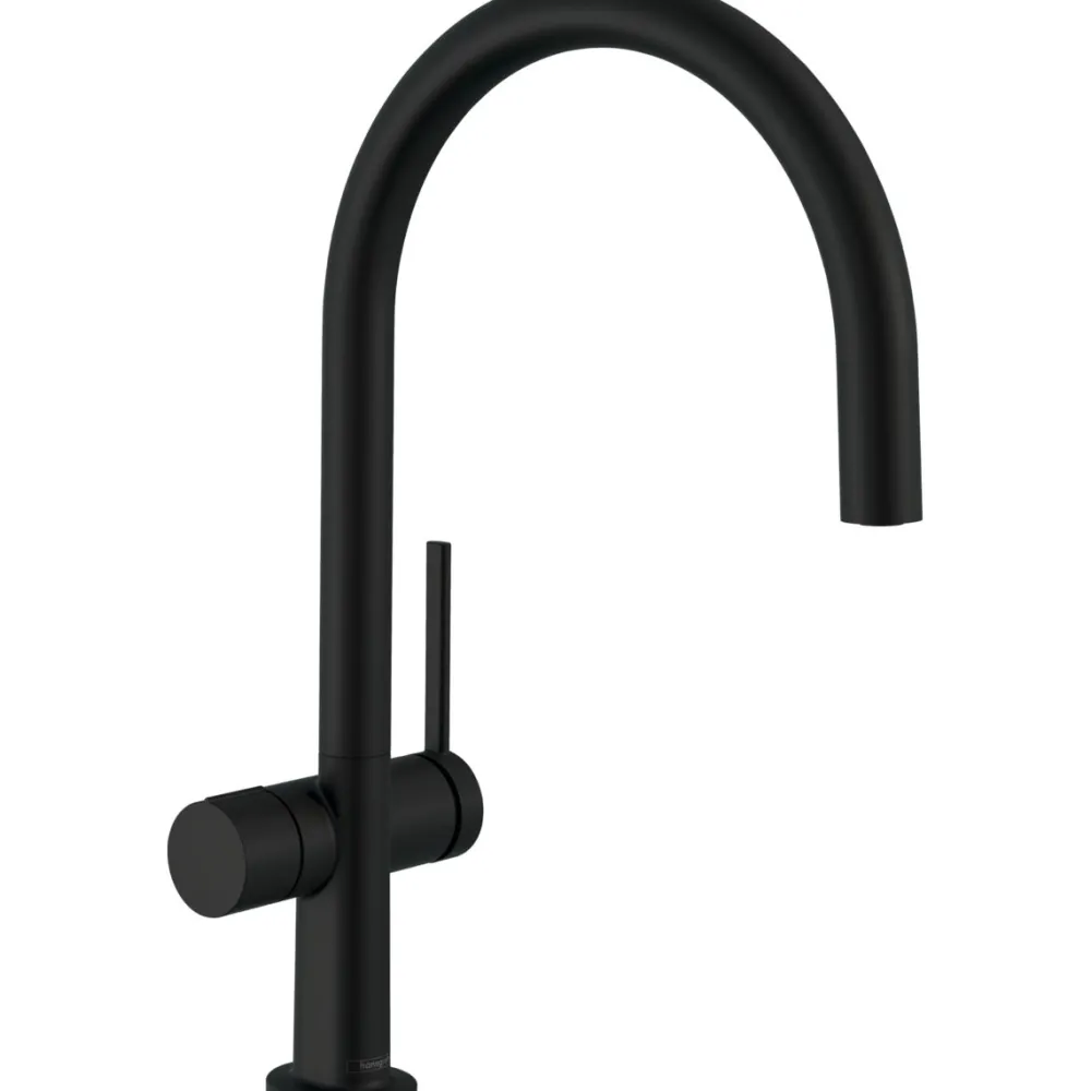 Keittiöhana Talis M54 220 APK-liitäntä musta*Hansgrohe Hot