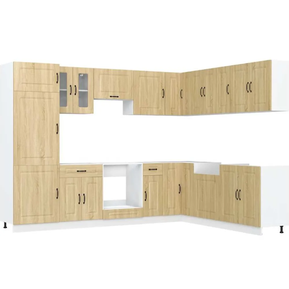 Keittiökaappisarja, 14-osainen Kalmar, eri värejä (43839)*FinePRICE New