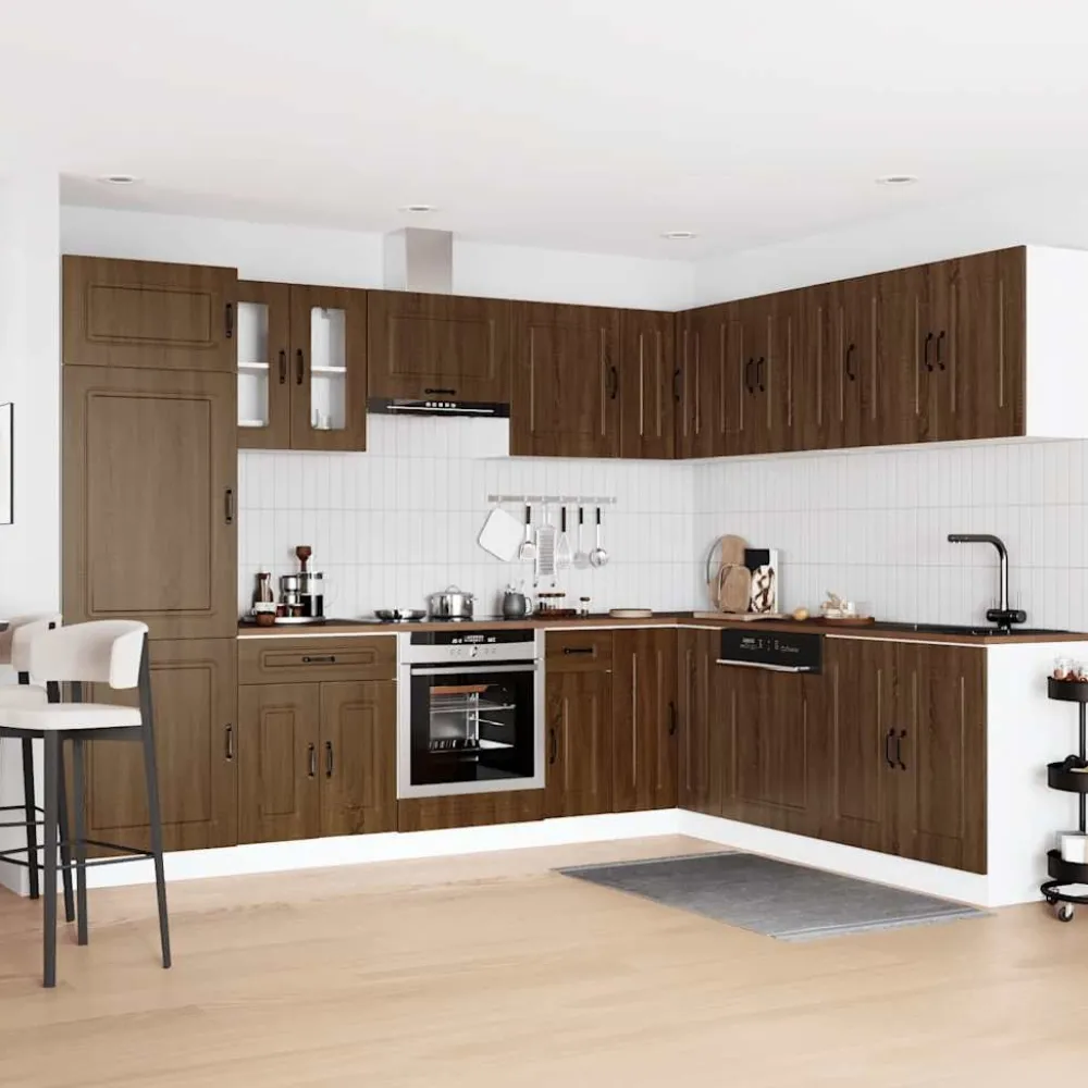 Keittiökaappisarja, 14-osainen Kalmar, eri värejä (43839)*FinePRICE New