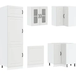 Keittiökaappisarja, 14-osainen Kalmar, eri värejä (43839)*FinePRICE New