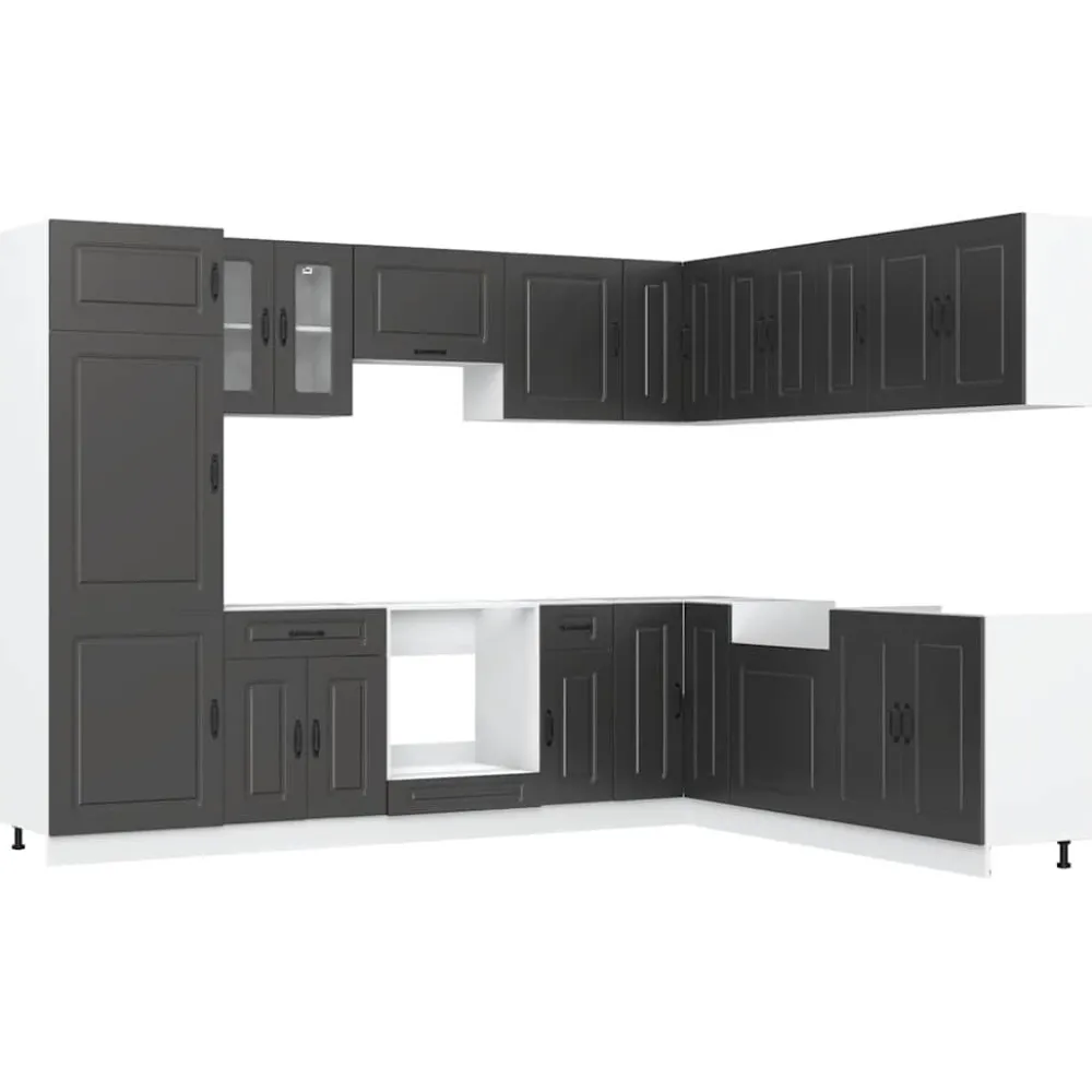 Keittiökaappisarja, 14-osainen Kalmar, eri värejä (43839)*FinePRICE New