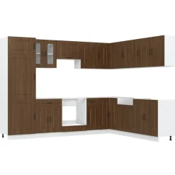 Keittiökaappisarja, 14-osainen Kalmar, eri värejä (43839)*FinePRICE New