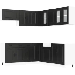 Clearance Keittiökaappisarja 11-osainen Kalmar, eri värejä (43833) Valmiskeittiöt