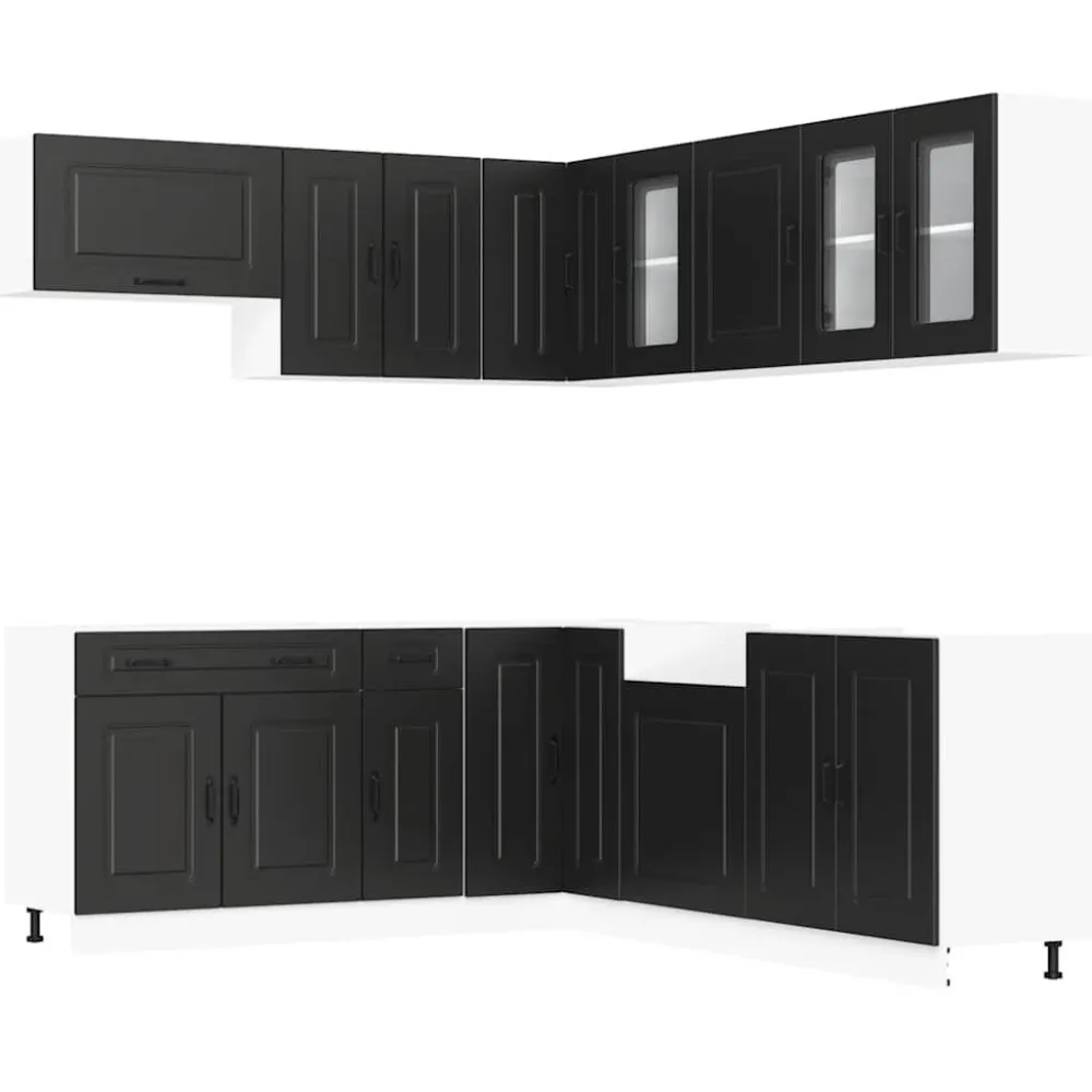 Clearance Keittiökaappisarja 11-osainen Kalmar, eri värejä (43833) Valmiskeittiöt