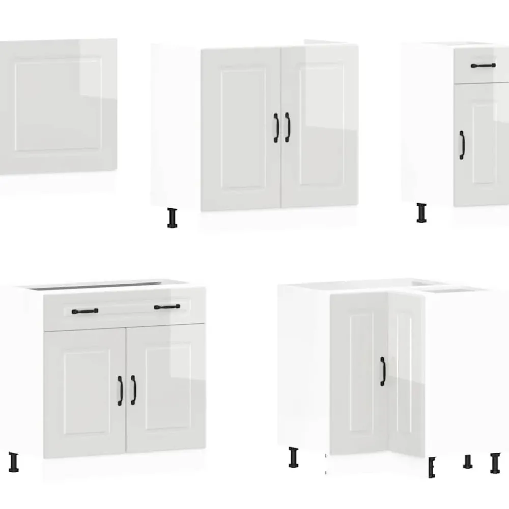 Clearance Keittiökaappisarja 11-osainen Kalmar, eri värejä (43833) Valmiskeittiöt