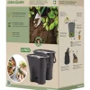 New Keittiökomposti Urban Garden 2.0 2-pack Keittiökompostorit