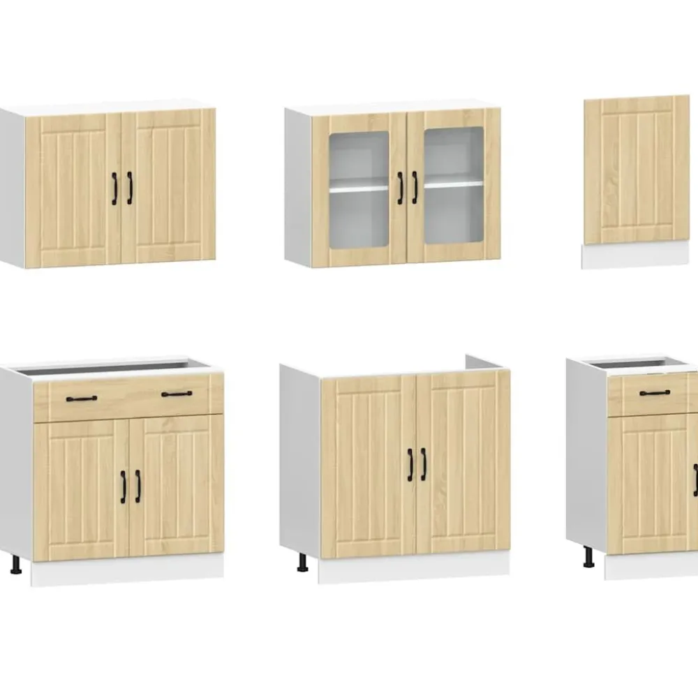 Keittiön kalustesarja, Kalmar, eri värejä (43816)*FinePRICE Discount