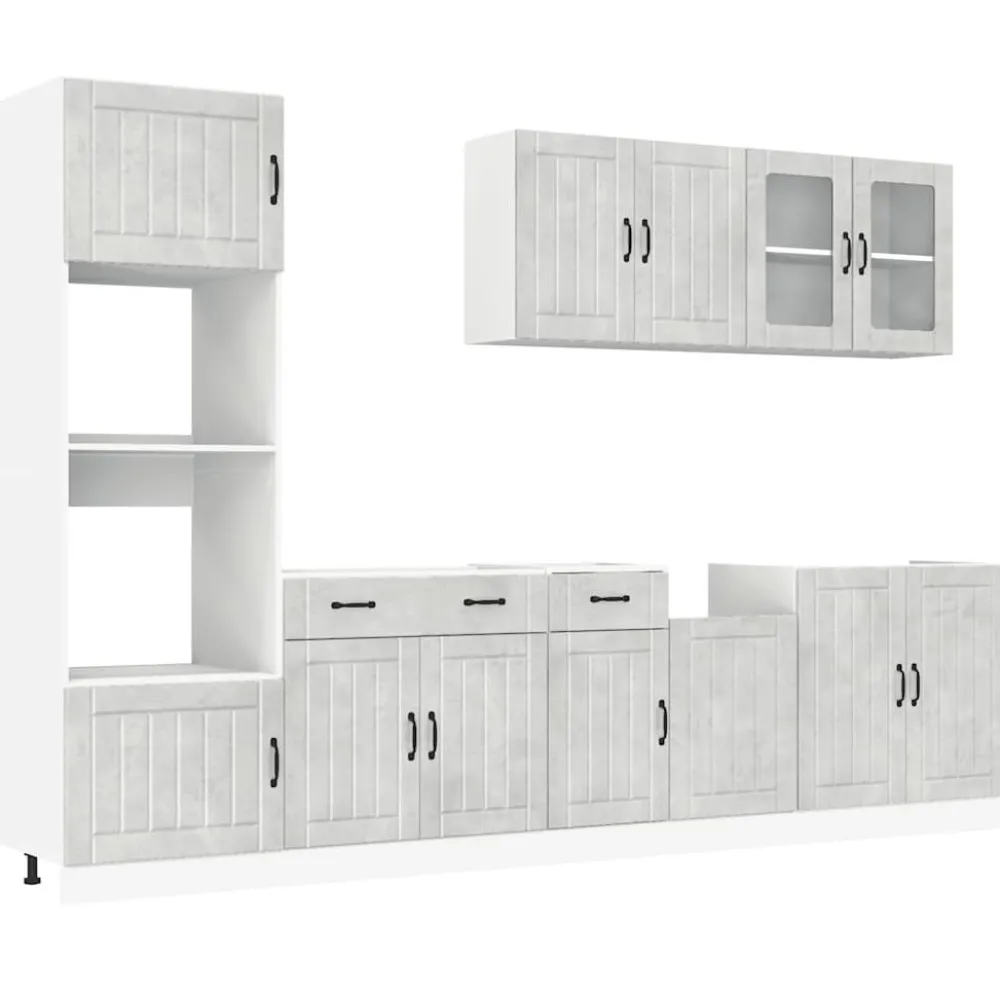 Keittiön kalustesarja, Kalmar, eri värejä (43816)*FinePRICE Discount
