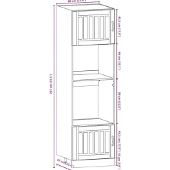 Keittiön kalustesarja, Kalmar, eri värejä (43816)*FinePRICE Discount