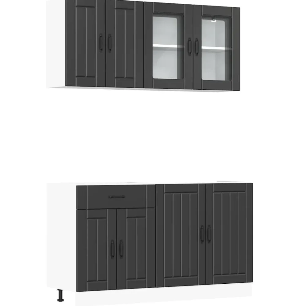 Keittiön kalustesarja 4-osainen Kalmar, eri värejä (43828)*FinePRICE Online