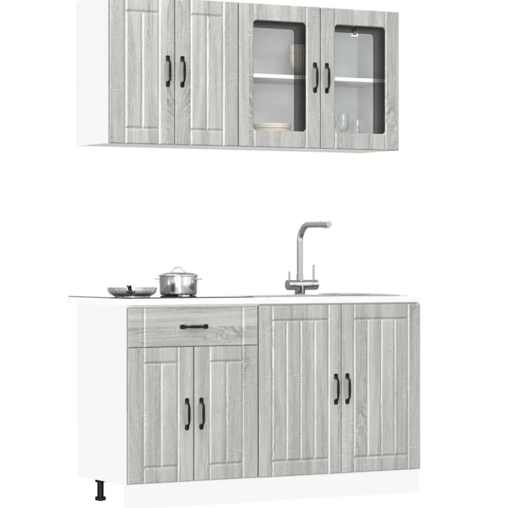 Keittiön kalustesarja 4-osainen Kalmar, eri värejä (43828)*FinePRICE Online