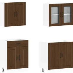 Keittiön kalustesarja 4-osainen Kalmar, eri värejä (43828)*FinePRICE Online