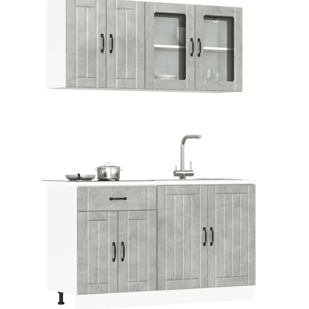 Keittiön kalustesarja 4-osainen Kalmar, eri värejä (43828)*FinePRICE Online