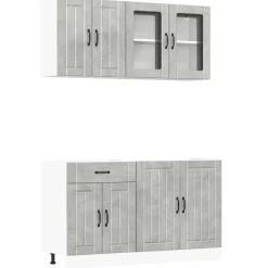 Keittiön kalustesarja 4-osainen Kalmar, eri värejä (43828)*FinePRICE Online