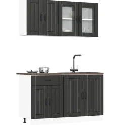Keittiön kalustesarja 4-osainen Kalmar, eri värejä (43828)*FinePRICE Online