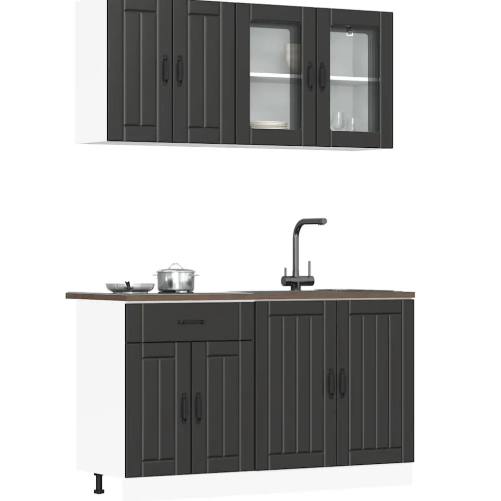Keittiön kalustesarja 4-osainen Kalmar, eri värejä (43828)*FinePRICE Online