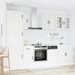 Keittiön kalustesarja 8-osainen, Kalmar, eri värejä (43821)*FinePRICE Outlet