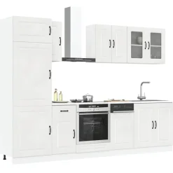 Keittiön kalustesarja 8-osainen, Kalmar, eri värejä (43821)*FinePRICE Outlet