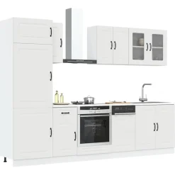 Keittiön kalustesarja 8-osainen, Kalmar, eri värejä (43821)*FinePRICE Outlet