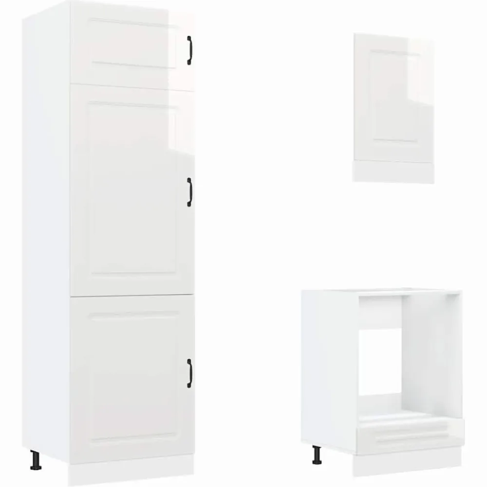 Keittiön kalustesarja 7-osainen Kalmar, suunniteltu puu, eri värejä (43818)*FinePRICE New
