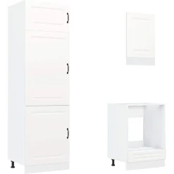 Keittiön kalustesarja 7-osainen Kalmar, suunniteltu puu, eri värejä (43818)*FinePRICE New