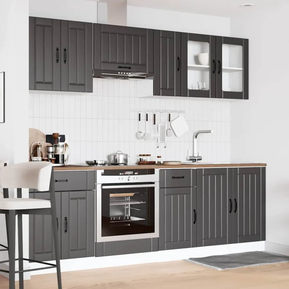 Keittiön kalustesarja, 8-osainen Kalmar, eri värejä (43825)*FinePRICE Discount