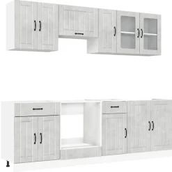 Keittiön kalustesarja, 8-osainen Kalmar, eri värejä (43825)*FinePRICE Discount