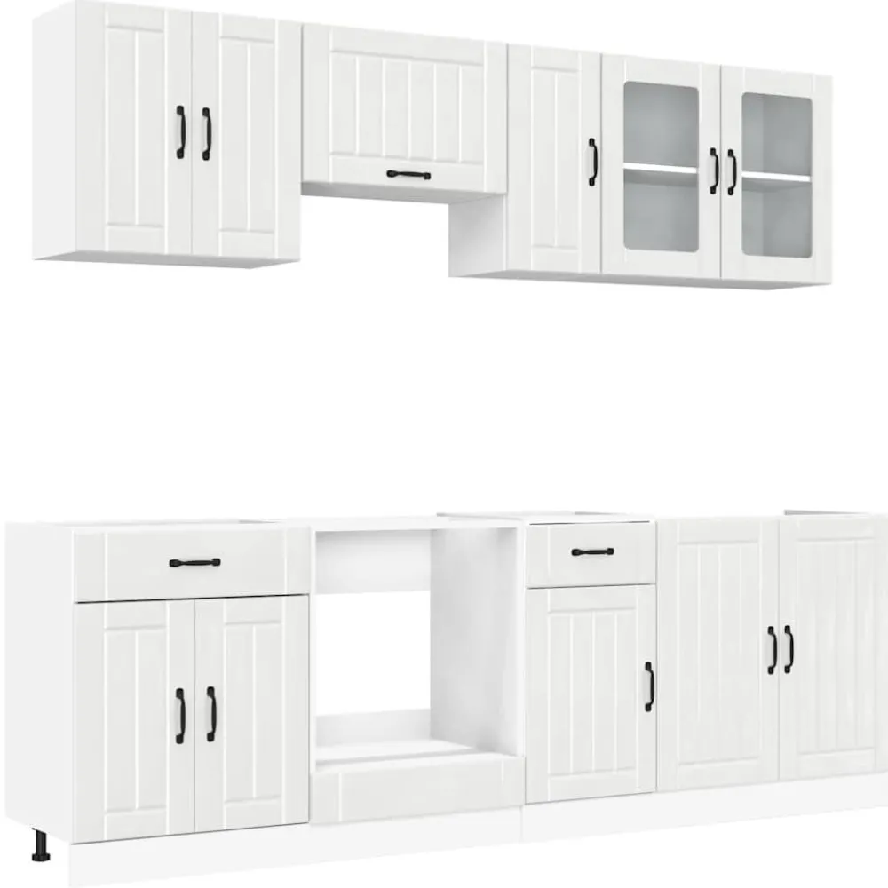 Keittiön kalustesarja, 8-osainen Kalmar, eri värejä (43825)*FinePRICE Discount
