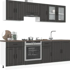 Keittiön kalustesarja, 8-osainen Kalmar, eri värejä (43825)*FinePRICE Discount