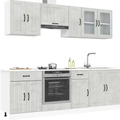Keittiön kalustesarja, 8-osainen Kalmar, eri värejä (43825)*FinePRICE Discount