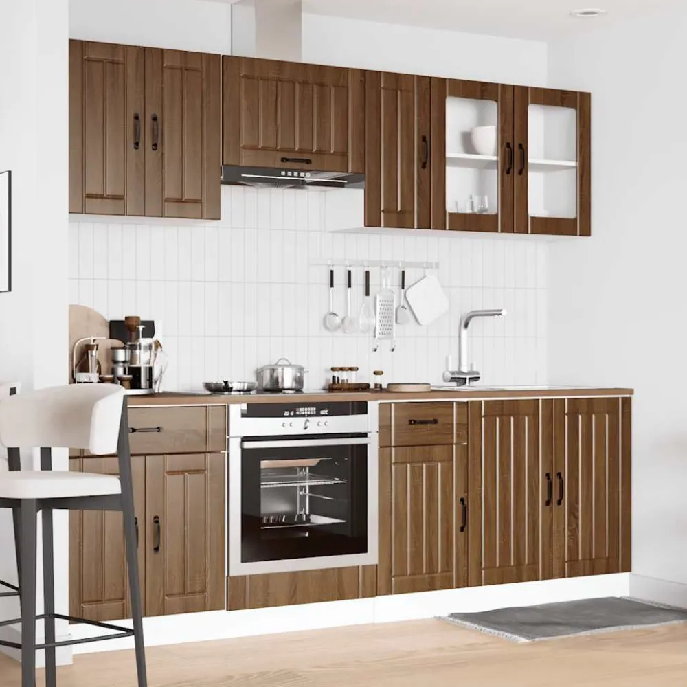 Keittiön kalustesarja, 8-osainen Kalmar, eri värejä (43825)*FinePRICE Discount