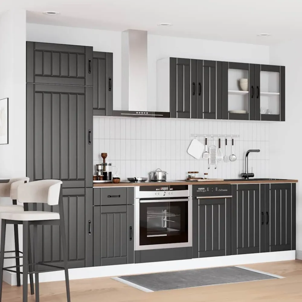 Keittiön kalustesarja 8-osainen Kalmar, eri värejä (43822)*FinePRICE Sale