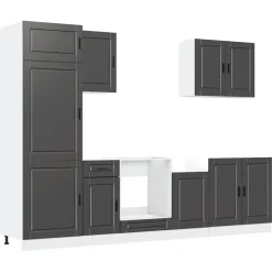 Keittiön kalustesarja 7-osainen Kalmar, eri värejä (43820)*FinePRICE Outlet